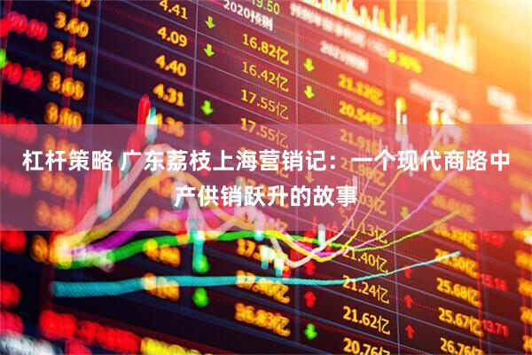 杠杆策略 广东荔枝上海营销记：一个现代商路中产供销跃升的故事